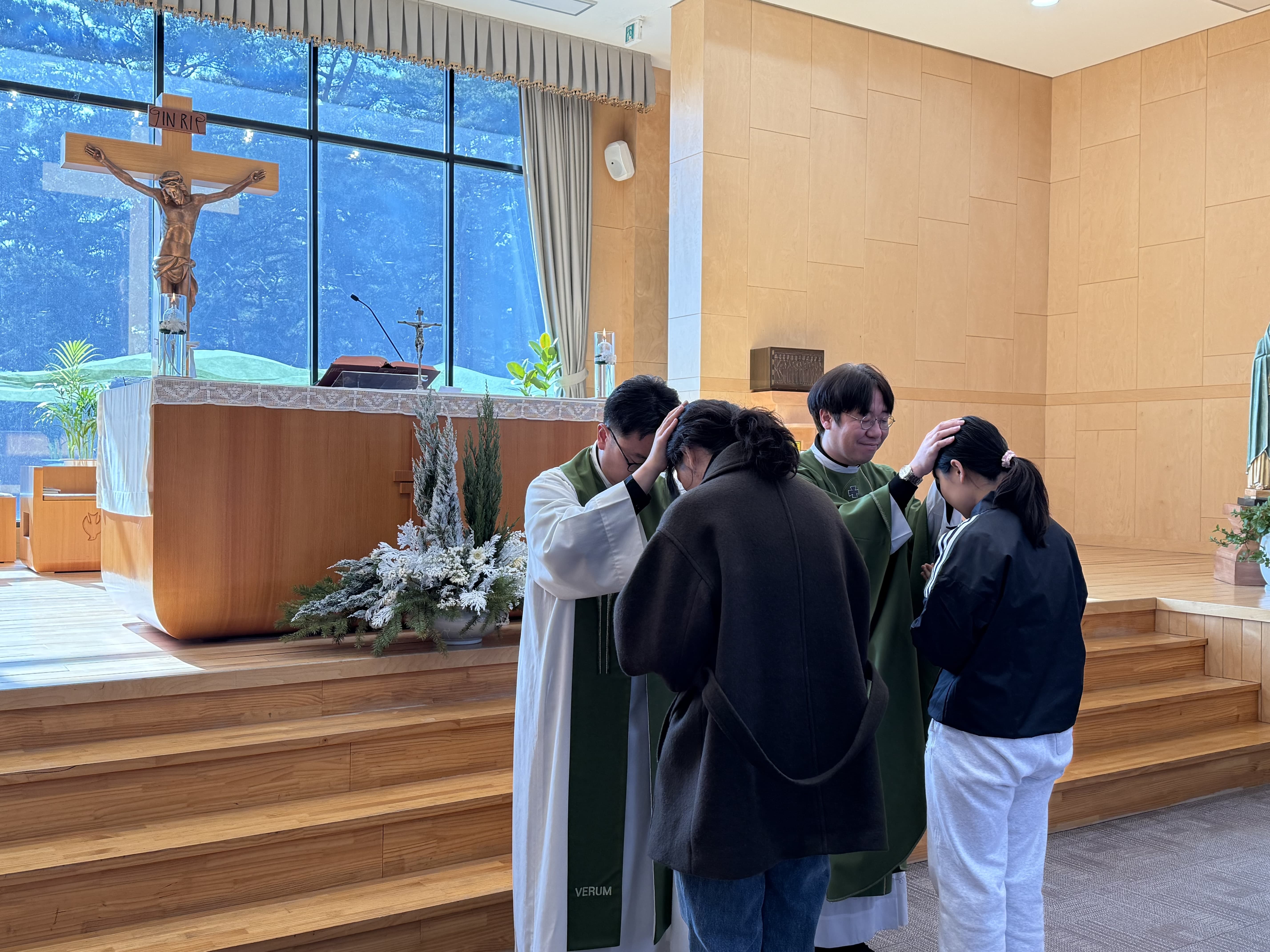 [250123] 간호 국가고시 합격 기원 미사 및 안수 대표이미지